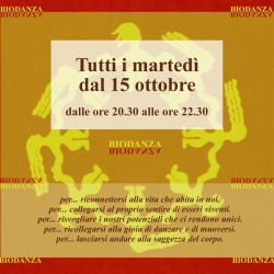 Corso settimanale di Biodanza alla sala comunale "LA ROGGIA" a San Zenone degli Ezzelin - TV - Via Caozocco 10.
