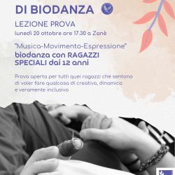 Corso settimanale per Ragazzi Speciali con Sonia Stella a Zanè