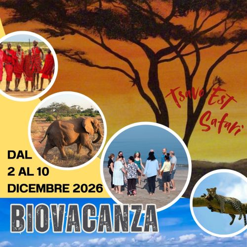 Biovacanza in Kenya: dal 2 al 10 dicembre 2026