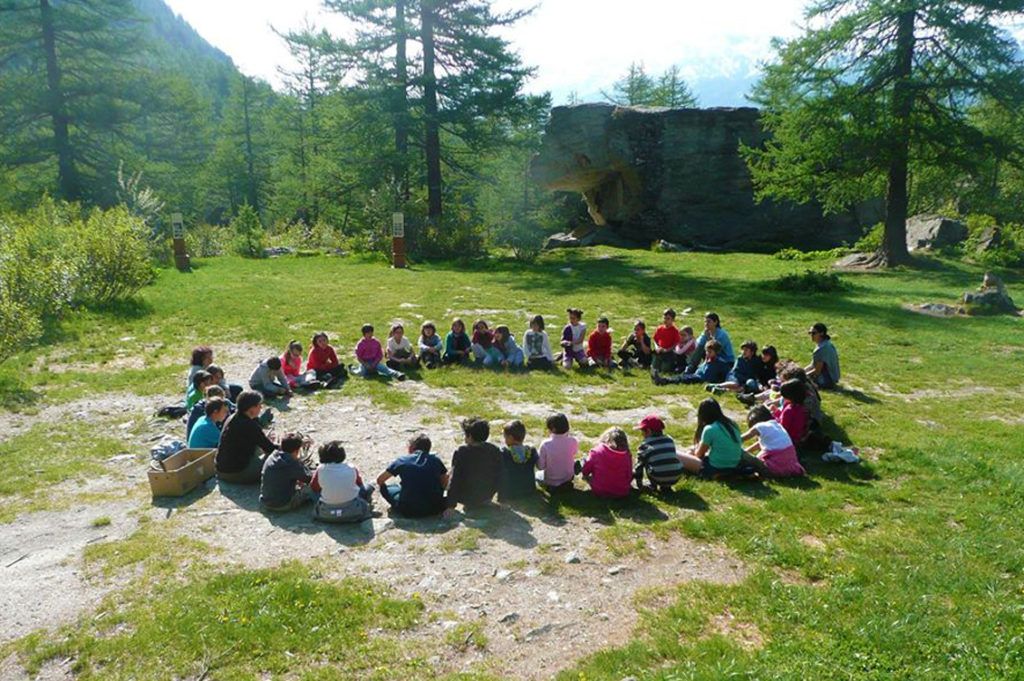 La vita al Centro, la scuola parentale immersa nel verde